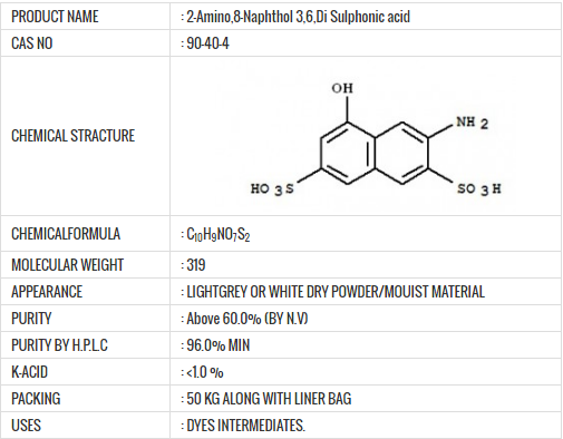 Sulpho-gama-acid
